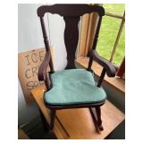 Wooden Childs Rocking Chair