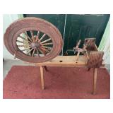 Wood Spinning Wheel