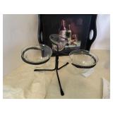 Handmade Wrought Iron Condiment