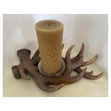 Resin Antler Candle Holder