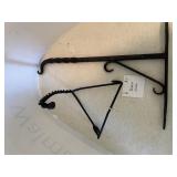 Handemade Wrought Iron Plant Hanger 11" depth- 9"