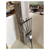 Handemade Wrought Iron Flower Pot Trellis 17"x9"