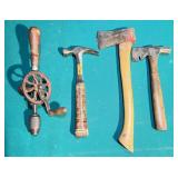 Hand Drill- Hatchets- Hammer