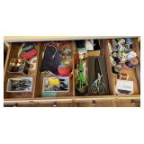Drawer Full Of Sewing Accessories