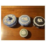 Vintage Wedgwood Jasperware Boxes