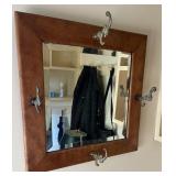 4- Hook Entry Way Mirror