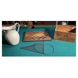 Advertising Crate-Chess Board & More