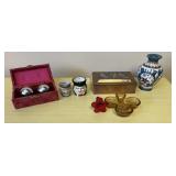 Sterling On Bronze Box & More
