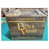 'One Million Cases Sold' Black Velvet