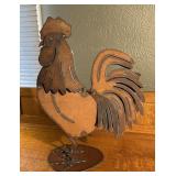 Metal Decorative Rooster