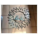 Metal Sun Wall Art