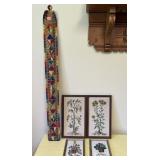 Embroidered Art Work & Yard Stick Cover