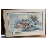 Earnestine Bucking 'Mommie's Poppies) Lithograph