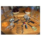 Assorted Kitchen Utensils & More