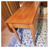 Sheraton-Style Cherry Drop Leaf Table