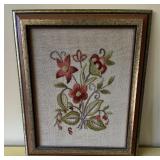 Framed Embroidery Art #2