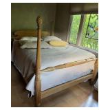 Wooden Bed Queen Size