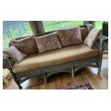 Wicker Sofa