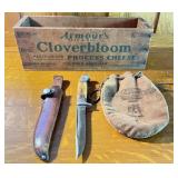 Advertising Crate-Western Field Knife & More