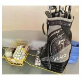 Golf Clubs & Balls & Bag