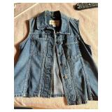 Ladies Jean Vest