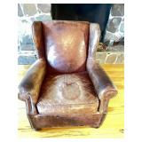Vintage Stickley Leather Chair (No Rips Or Tears)
