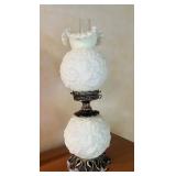 Fenton Milk Glass ' Gone With The Wind ' Style