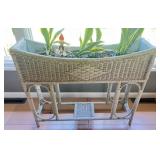 Wicker Plant Stand #1