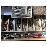 Drawer Full Of Silverware