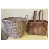 Laundry Basket & Basket