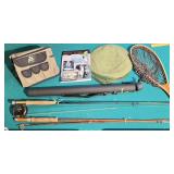 Fly Fishing Rod & Reel-Net & More #1