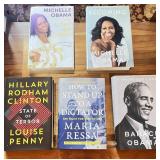 5- Books Obama's & More