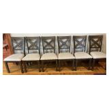 6- Dining Room Chairs (Very Solid)