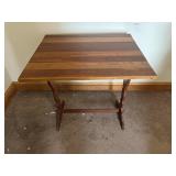 Folding Wood Side Table
