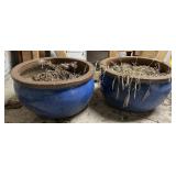 2- Large Flower Pots