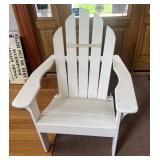 White Adirondack Chair