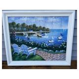 Framed Seaside Canvas Art