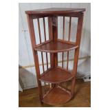 Folding Wooden Corner Shelf