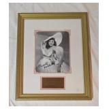 Paulette Goddard Autographed Photo
