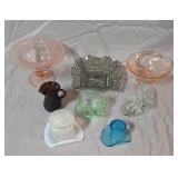 Colored Glassware & Assortment