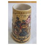 Miller and Budweiser Steins