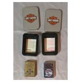 Harley Davidson Zippo Lighters