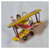 Vintage Metal Airplane Toy/Ornament