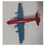 Vintage Metal Airplane Toy