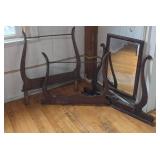 Wooden Furniture Mirror & Wash Stand Racks