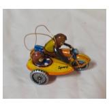 Vintage Metal Motorcycle Toy/Ornament