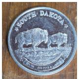South Dakota 1oz Silver Coin