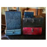 Vintage Toolboxes and Storage Boxes