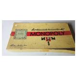 Vintage Monopoly & Checkers Games