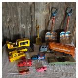 Vintage Diecast Toys and Child